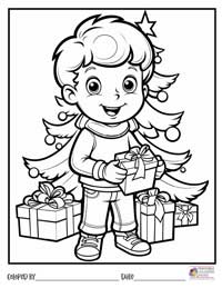Christmas Coloring Pages 17 - Colored By