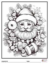 Christmas Coloring Pages 3 - Colored By