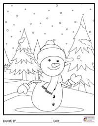 Christmas Coloring Pages 6 - Colored By