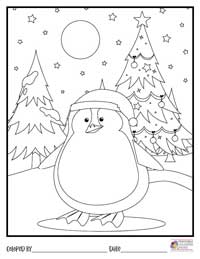 Christmas Coloring Pages 8 - Colored By