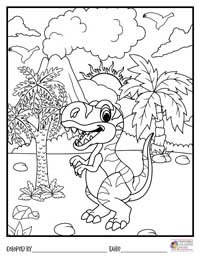 Dinosaur Coloring Pages 13 - Colored By