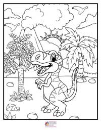 Dinosaur Coloring Pages 13B