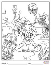 Dinosaur Coloring Pages 14 - Colored By
