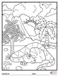 Dinosaur Coloring Pages 15 - Colored By