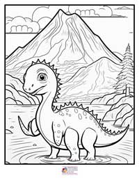 Dinosaur Coloring Pages 10B