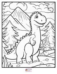 Dinosaur Coloring Pages 10B