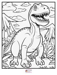 Dinosaur Coloring Pages 3B