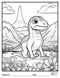 Dinosaur Coloring Pages 6 - Colored By