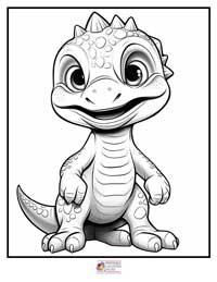 Dinosaur Coloring Pages 9B