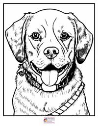 Dogs Coloring Pages 11B