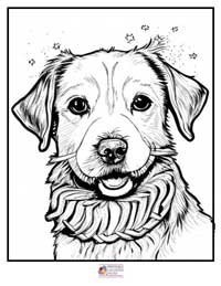 Dogs Coloring Pages 13B