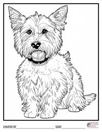 Dogs Coloring Pages 15 - Colored By