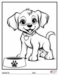 Dogs Coloring Pages 16 - Colored By