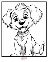Dogs Coloring Pages 1B