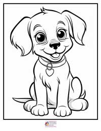 Dogs Coloring Pages 6B