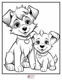 Dogs Coloring Pages 8B
