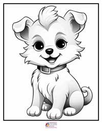 Dogs Coloring Pages 9B