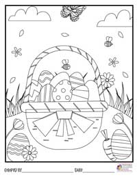 Easter Coloring Pages 17 - Colored By