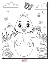 Easter Coloring Pages 18B