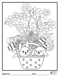Easter Coloring Pages 6 - Colored By