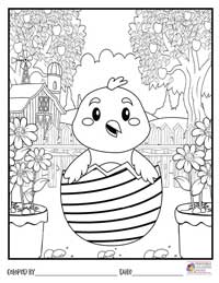 Easter Coloring Pages 7 - Colored By