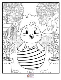 Easter Coloring Pages 7B