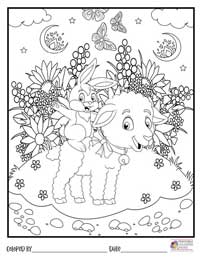 Easter Coloring Pages 9 - Colored By