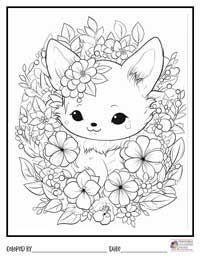 Flowers Coloring Pages 10 - Colored By