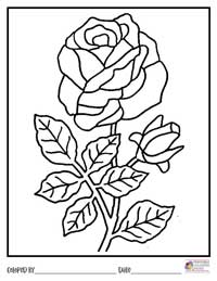 Flowers Coloring Pages 3 - Colored By