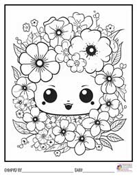 Flowers Coloring Pages 6 - Colored By