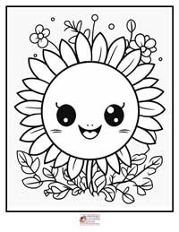 Flowers Coloring Pages 8B