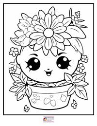 Flowers Coloring Pages 9B