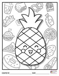 Food Coloring Pages 14 - Colored By