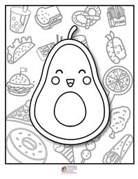 Food Coloring Pages 15B