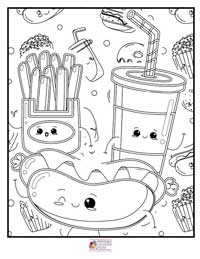 Food Coloring Pages 10B