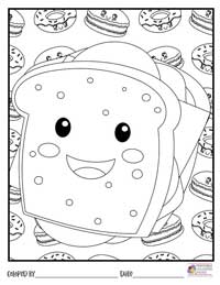 Food Coloring Pages 17 - Colored By