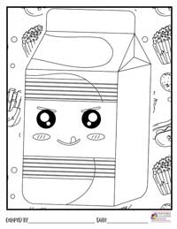 Food Coloring Pages 18 - Colored By