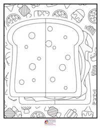 Food Coloring Pages 1B