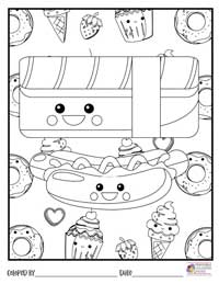 Food Coloring Pages 20 - Colored By