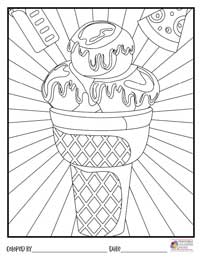 Food Coloring Pages 3 - Colored By