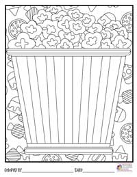 Food Coloring Pages 5 - Colored By