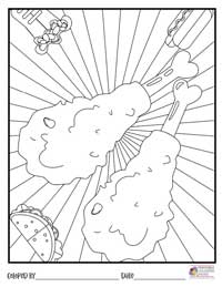Food Coloring Pages 6 - Colored By