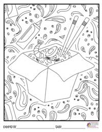 Food Coloring Pages 7 - Colored By