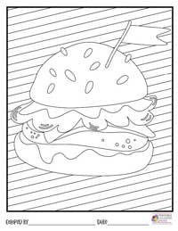 Food Coloring Pages 9 - Colored By