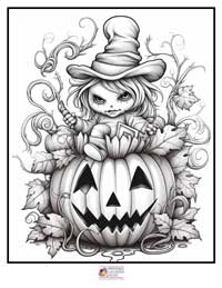 Halloween Coloring Pages 15B