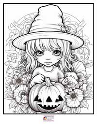 Halloween Coloring Pages 17B