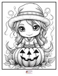 Halloween Coloring Pages 2B