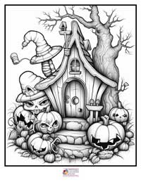 Halloween Coloring Pages 3B