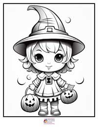 Halloween Coloring Pages 7B