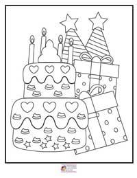 Happy Birthday Coloring Pages 11B